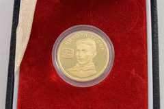 2006 Bank Of Serbia 10,000 Dinars 1/4 Oz. Gold Nikola Tesla Commem.