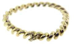 Handsome 14kt Yellow Gold San Marco Bracelet