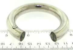 Sterling Silver Ablone Shell Cuff Bracelet