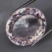 Halo flashing 40.83ct real unheated Bolivian Amethyst