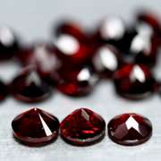 Ravishing wine red 6.23ct untreated Garnet set