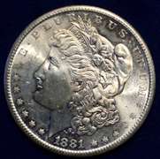 1881 S UNC Morgan Dollar
