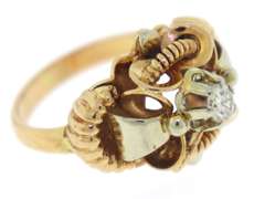 Fabulous 18kt YG Diamond Ring