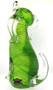 Art Glass Hand Blown Figurine Dog