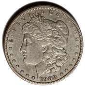 1900 O/CC Morgan Dollar