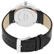 New Mens Junghans w Black Dial and Leather