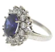 Sterling Silver Tanzanite Ring