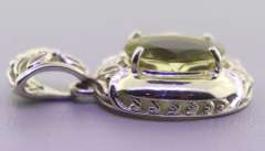 Sterling Silver Lemon Quartz Pendant