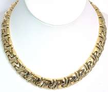 Chunky Link Necklace in 14KT Yellow Gold