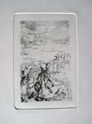 Pierre Auguste Renoir, 'Sur La Plage' Etching