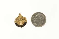 10K Yellow Gold United States Steel 40 Years Service Lapel Pin/Brooch