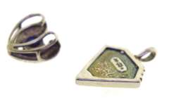 Sterling Silver Set of Tow Pendants