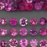 Superb 4.50ct set of top pink Rubies -HEATED ONLY!