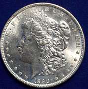 1890 UNC Morgan Dollar