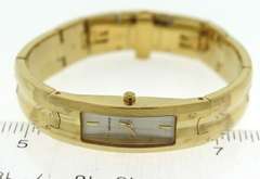 Vintage Michele Gold Tone Watch