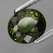 Rich pine green 1.28ct natural green Tourmaline
