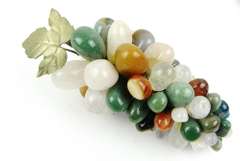 Vintage Gemstone Grape Cluster
