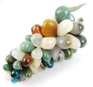 Vintage Gemstone Grape Cluster