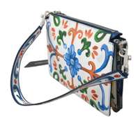 DOLCE & GABBANA  White Majolica Women Shoulder Borse 100% Leather Bag