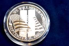 911 One Year Memorial Silver  Ounce Silver Round