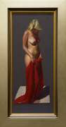 Gorgeous Nude with Red Cloth