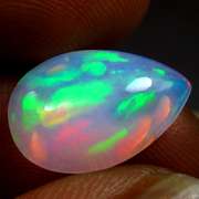 Amazing 4.10ct harlequin pattern rainbow Opal