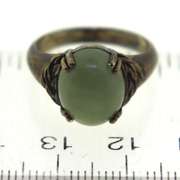 Sterling Silver Jade Ring