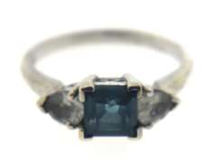 Sterling Silver London Blue Topaz Ring
