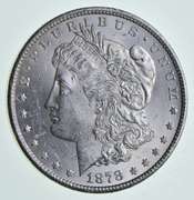 1878-CC Morgan Silver Dollar