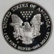 1998 Proof NGC 69 Ultra Cameo Silver Eagle