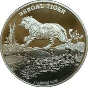 2015 New Zealand Mint Proof Bengal Tiger