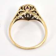 Sweet Vintage Filigree Amethyst Ring