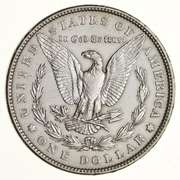 1901 Morgan Silver Dollar - Near Uncirculated