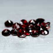Ravishing wine red 6.23ct untreated Garnet set
