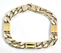 Sterling & 18k Link Bracelet