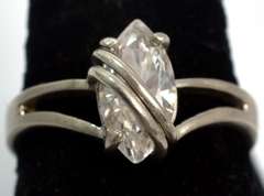 Sterling Silver CZ Ring