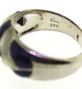 Sterlimg Silver Lapis Ring