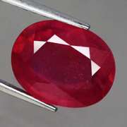Rich blood red 3.69ct Ruby from Madagascar