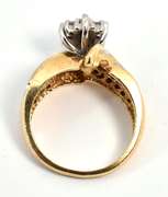 Cluster Ring with 43 Diamonds