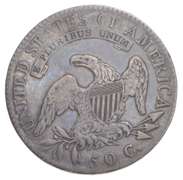 1819 Capped Bust Half Dollar - 19/8