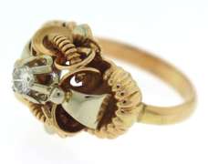 Fabulous 18kt YG Diamond Ring