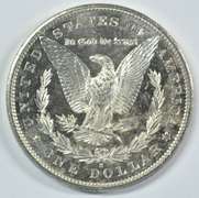 DMPL Cameo BU 1881-S Morgan Silver Dollar