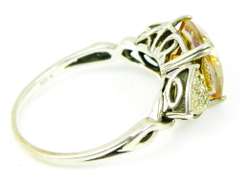 Vibrant Sunset Mystic Topaz & Druzy Sterling Ring, Size 12.5