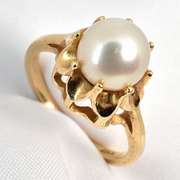 Unusually Sturdy Pearl Ring