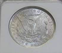 1889 Morgan Binion Sil Dol NGC