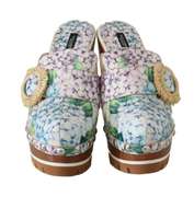 DOLCE & GABBANA  Mules Ortensia Zoccolo Platform
