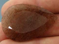 Huge! 33.25ct untreated Red Dot Andesine
