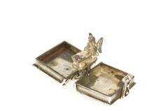 Sterling Silver 3D Bible Virgin Mother Jesus Articulated Charm/Pendant