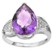 Sterling Silver Amethyst Ring