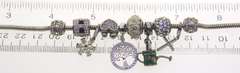 Sterling Silver Charm Bracelet